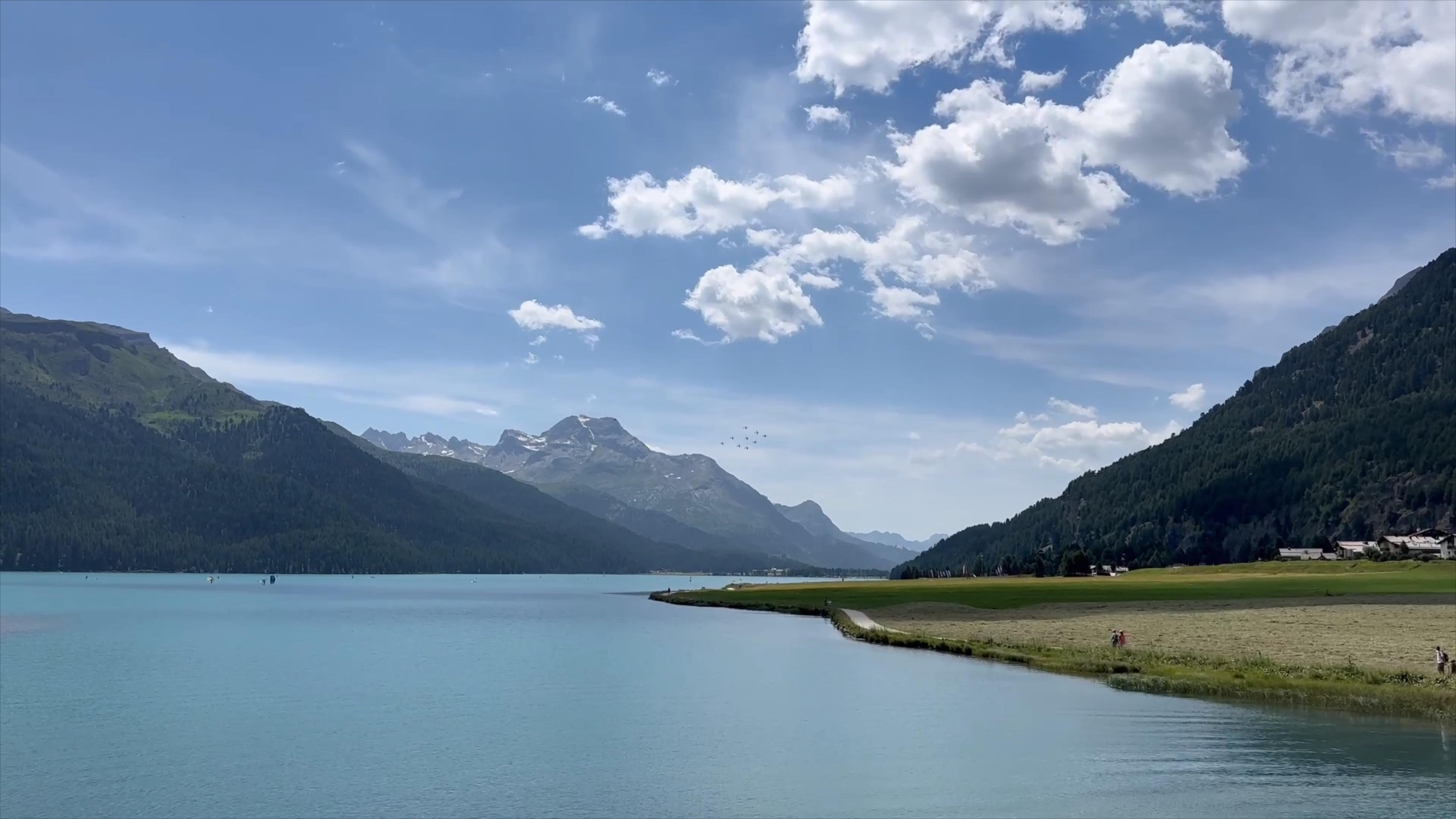 Berglandschaft im Engadin